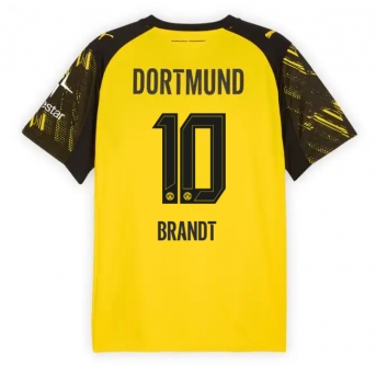 Borussia Dortmund Julian Brandt #10 Maglia Gara Casa Repliche 2025-26 Maniche Corte